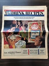 Vintage Advertisement Happy Hour Drink Recipes from LA Times 4-Pages 03/14/1971 picture