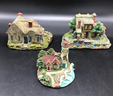 Set of 3 Vintage Thomas Kinkade's Hawthorne Village Pieces, Numbered picture
