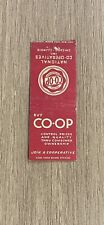 Buy Co Op Chicago Illinois Vintage Matchbook Cover picture