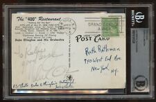 Duke Ellington signed autograph auto Postcard American Jazz Pianist BAS Slabbed picture
