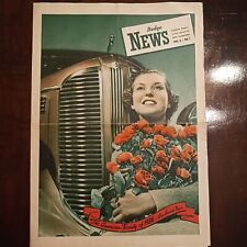 Dodge News Magazine Vol. 3 , No. 7  The American Beauty Of 1938 picture