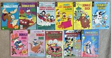 Lot of 11 Donald Duck 1970s Comic Books picture