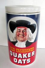 Old Fashioned QUAKER OATS Ceramic Cookie Jar picture