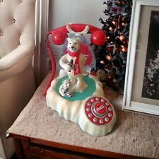 Rare Coca-Cola Telephone Bear and Bear Rink Collector picture