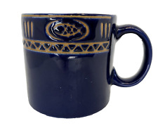 LL Bean Katahdin X016 Mug Ceramic Indigo Clay Navy Coffee Mug Cup LL Bean picture