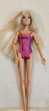 BARBIE Doll Mattel Articulated Blonde Swimsuit C374G  picture