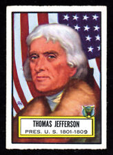 1952 Topps Look N See #3 Thomas Jefferson EXMT+ CENTERED Set Break B2 picture