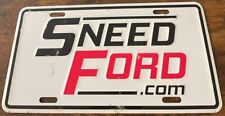 Sneed Ford Dealership Booster License Gower Missouri Dealer Tag picture