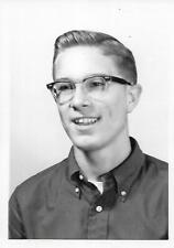 YOUNG AMERICAN MAN 20th Century FOUND PHOTO Black And White ORIGINAL 31 63 H picture