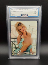 1996 Sports Time Playboy Pamela Anderson #9 - Graded 10 [FCGS] GEM-MT picture