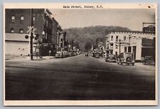 Postcard Main St. Sidney New York *C5089 picture