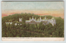 Postcard Vintage 1908 Walter Sanitarium in Walter's Park, PA. picture