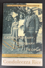 A Memoir Of Family Extraordinary, Ordinary People Condoleezza Rice Signed Book picture