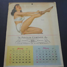 Esquire Calendar 1954 promo w/Chiriaka pin-ups INV2510 picture