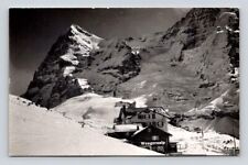 RPPC Wengernalp Wengern Switzerland, Susse Alps Postcard picture