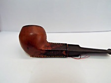 FRENCH ESTATE PIPE:  LEATHER-WRAPPED OPERA PIPE Vintage picture