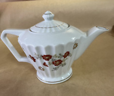 Vintage Porcelain Teapot Floral Design Made in Japan picture