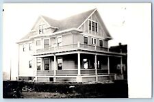 Arlington Minnesota MN Postcard RPPC Photo Victorian House Scene c1910's Antique picture