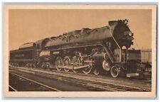 Train Postcard Reading No. 2124 Baldwin Locomotive 484 Northern Type Unposted picture