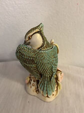Vintage Harmony Kingdom“CAW OF THE WILD” Blue Jay RETIRED 1999 picture