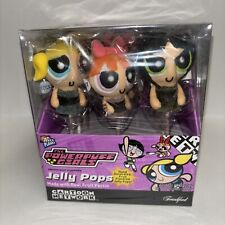 VINTAGE POWERPUFF GIRLS 2002 SEALED JELLY POPS CANDY DISPLAY WB CARTOON NETWORK picture