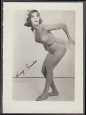 Nancy Sinatra in dance leotards fan club photo facsimile signature photo 1960s picture