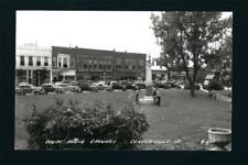 Centerville Iowa IA c1943 RPPC Cigar Store, Hursts, Pool Hall, Woolworth, Pennys picture