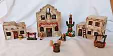 Southwestern Adobe Lighted Christmas 11-piece Village #83052 picture