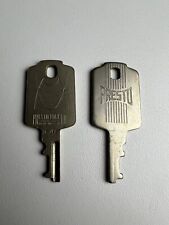 Vintage Presto Lock Co. Key Chest Foot Locker Luggage picture