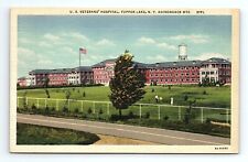 US Veteran's Hospital Tupper Lake New York Adirondack Mountains Vintage Postcard picture