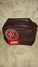 Marlboro Country Store Vintage 1994 Brown Leather Toiletry Bag Brand New picture