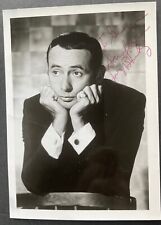 VINTAGE= JOEY BISHOP = HAND SIGNED AUTOGRAPHED B&W 5X7 ORIGINAL  PHOTOGRAPH picture