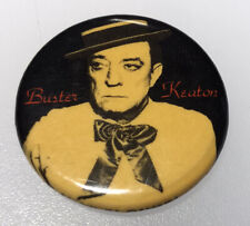 Buster Keaton Actor Comedian Filmmaker Film Movie Star Button Pin Pinback picture