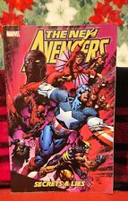The New Avengers Volume 3 Secrets & Lies Marvel TPB  Cap Wolverine Cage picture