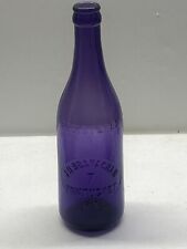 Vintage Deep Purple Soda J.H. Branaghan 7 Pawtucket R.I. RARE Great Decor picture