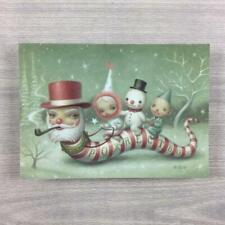 Mark Ryden Christmas Holiday Card Santa Worm Snowman Elf Art picture