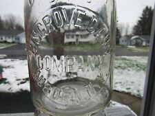 TREQ Milk Bottle Bisgrove Dairy Company Farm Auburn NY CAYUGA COUNTY 1934 picture