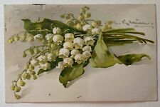 Antique Postcard Flowers TC Co. Divided Back One Cent Stamp, 1908 Clinton, Minn picture