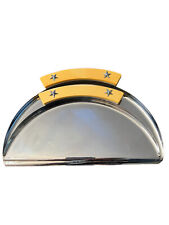 Chase Brass & Copper Co. Vintage Art Deco Bakelite & Silver Tidy Crumber Dustpan picture