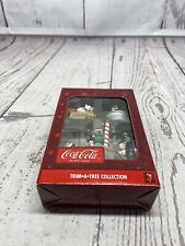 Coca-Cola Trim A Tree Collection Set Of 5 Christmas Ornaments New In Box picture