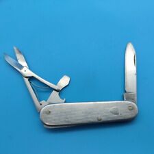 Victorinox Victoria 84MM Voyageur Swiss Army Knife Damaged Silver picture