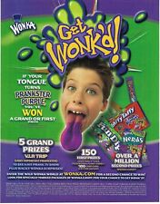 2004 Wonka Candy Print Ad/Poster Nerds Fun Dip Laffy Taffy Win A Prize picture