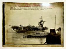 1972 Midway Carrier Alameda California Warships Navy VTG Press Photo Wirephoto picture