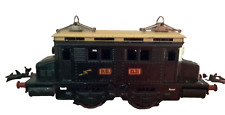 SERIE HORNBY (French) 6 V. P.O E1.31 LOCOMOTIVE with PANTOGRAPHS. Green picture