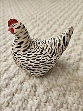 Vintage Scottish Highbank Porcelain - Lochgilphead Chicken  Hen Bird Figure. picture