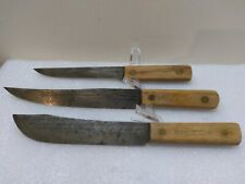 Set of 3 Ontario Knife Co Old Hickory knives,  6