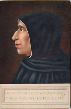 Rotograph c1905 Portrait 1498 Dominican Girolamo Savonarola Executed Catholic picture