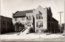 McCOOK, Nebraska RPPC Real Photo Postcard YMCA BUILDING Street View 1940s Unused picture