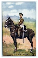 Postcard Army Service Corps Coy Sergt Major Tuck #9167 F2 picture