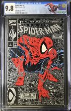 Spider-Man 1  CGC 9.8 NM/M Poly-Bagged Silver Edition White Pages Custom Label picture